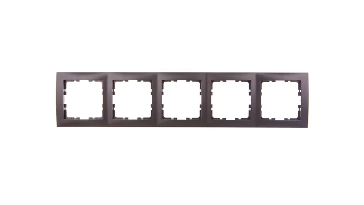 Berker B.Kwadrat Ramka pięciokrotna antracyt 5310158996