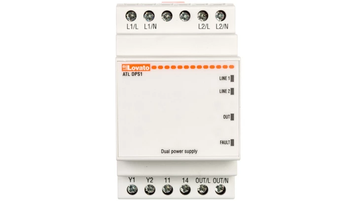 Układ podwójnego zasilania jednofazowego 110/230V AC 50/60Hz ATLDPS1