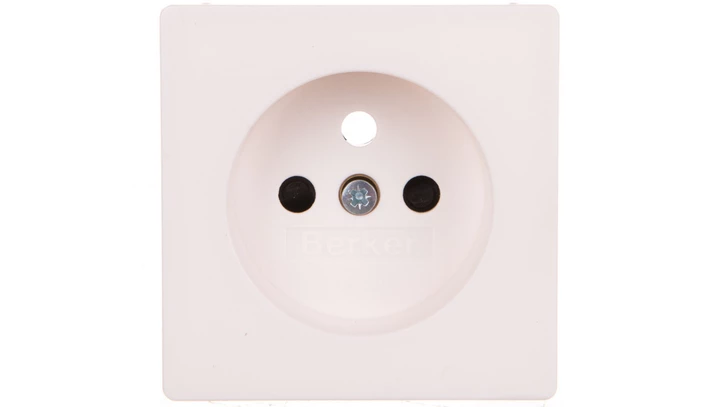 Q.1/Q.3 Płytka czołowa gniazda z/u śnieżnobiały aksamit 3965766089