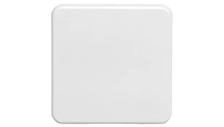 Berker IP44 Płytka czołowa gniazda z/u z pokrywą p/t bryzgoszczelne IP44 śnieżnobiały 39420409