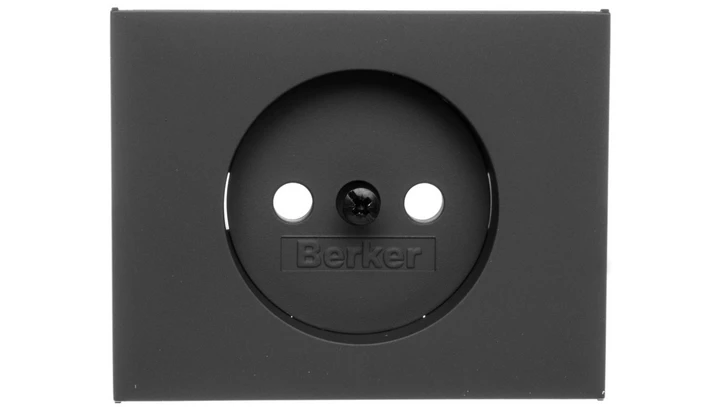 K.1 Płytka czołowa gniazda b/u antracyt mat lakierowany 3967157006