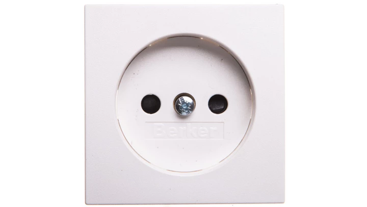 B.3/B.7 Płytka czołowa gniazda b/u śnieżnobiały 3967331909