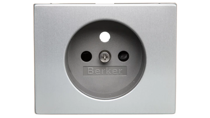 K.5 Płytka czołowa gniazda z/u aluminium 3965757003