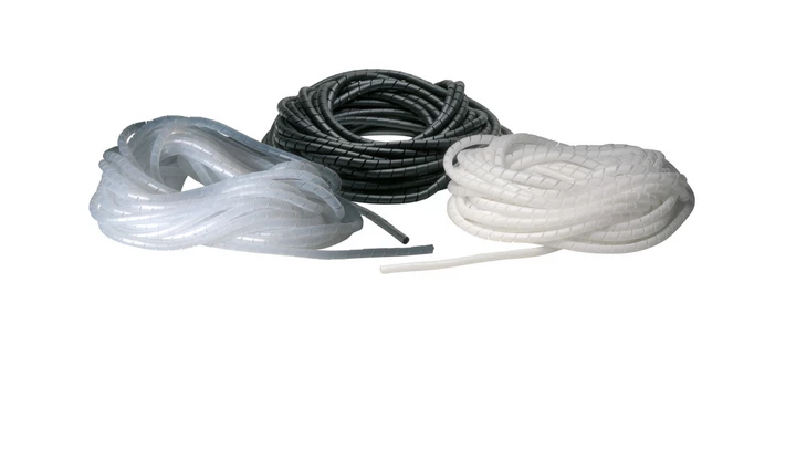 Wężyk ochronny spiralny P 3 mm 5 mm transparentny /25m/ ECP03