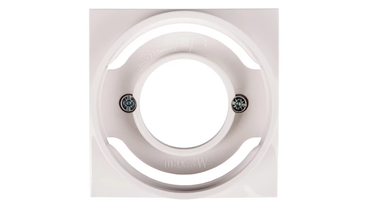 Berker/B.Kwadrat Element centralny sygnalizatora świetlnego E14 śnieżnobiały 5311988989