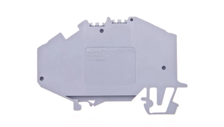 Złączka szynowa 2-przewodowa 2,5mm2 szara 780-601 TOPJOB /50szt./