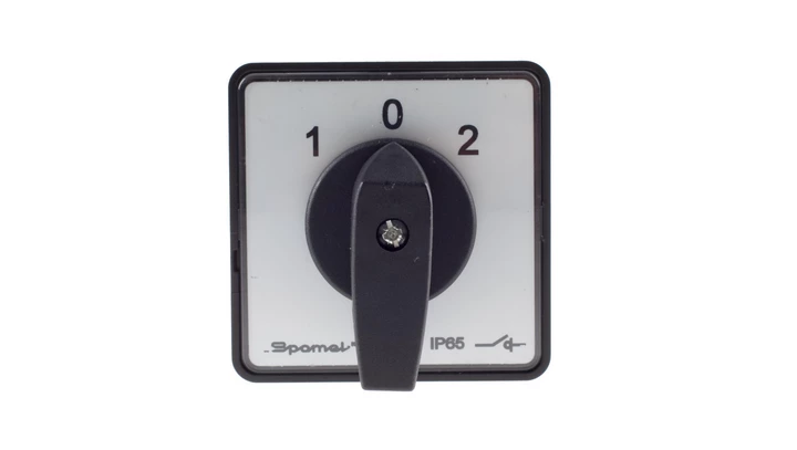 Łącznik krzywkowy 1-0-2 3P 63A do wbudowania SK63-3.8380P03