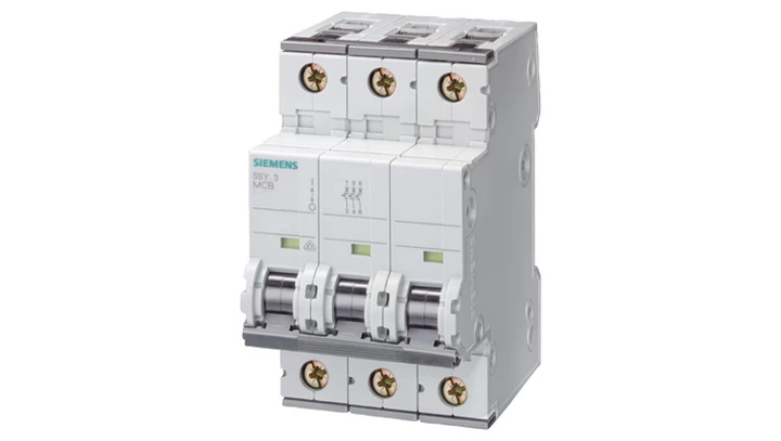 Wyłącznik nadprądowy 3P C 40A 10kA 400V SENTRON 5SY4340-7