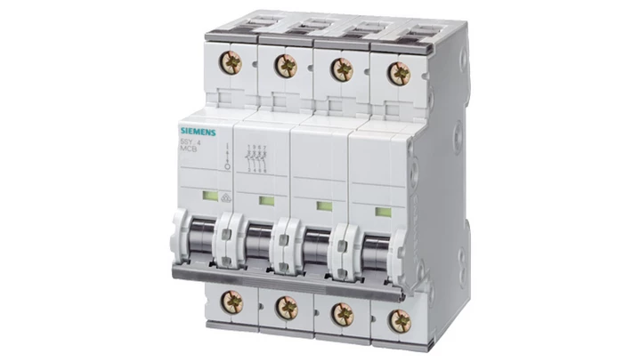 Wyłącznik nadprądowy 4P D 16A 10kA AC 5SY4416-8