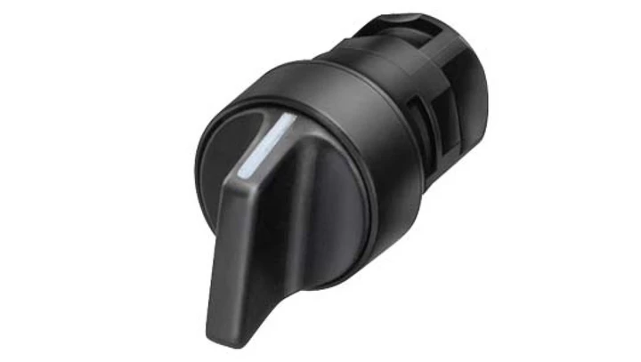 Napęd przełącznika 3 położeniowy z samopowrotem I-O-II 16mm czerwony 3SB2000-2EC01