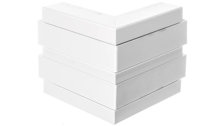 Naroże zewnętrzne stałe RAPID 45-2 190x190x165 GK-AS53165RW białe 6113410