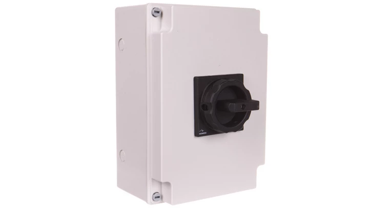 Rozłącznik główny w obudowie 3P 100A 37kW AC23A 400V pokrętło czarne 3LD2766-0TB51