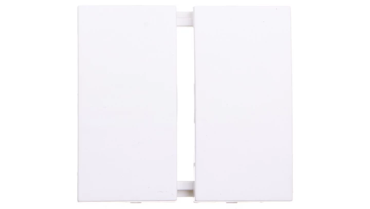 B.1 Klawisz 2-biegunowy świecznikowy śnieżnobiały tworzywo GLAS 16231909