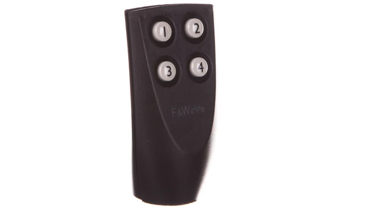 Pilot sterowania radiowego 4-przyciskowy zasilanie 3V, bateria CR2032 FiWave FW-RC4