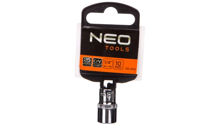 Nasadka sześciokątna 1/4, 10 mm