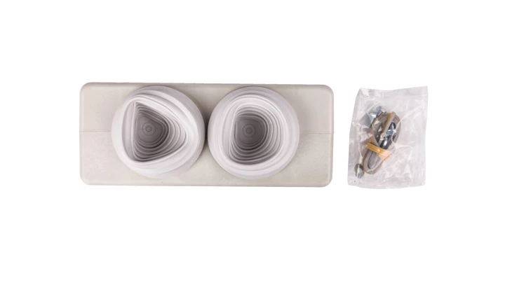 Głowica kablowa dla 2 kabli o średnicy 30-72mm IP 54 do ścianek 300 mm Mi FP 82 HPL2000319