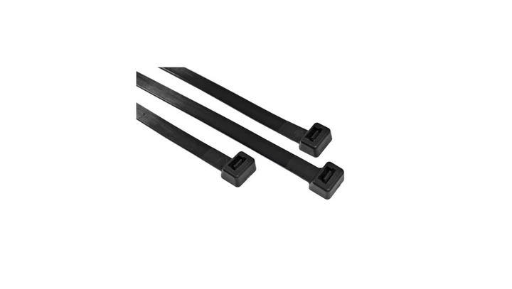 Opaska zaciskowa nylon 4,8/300 czarny WI008130 /100szt./