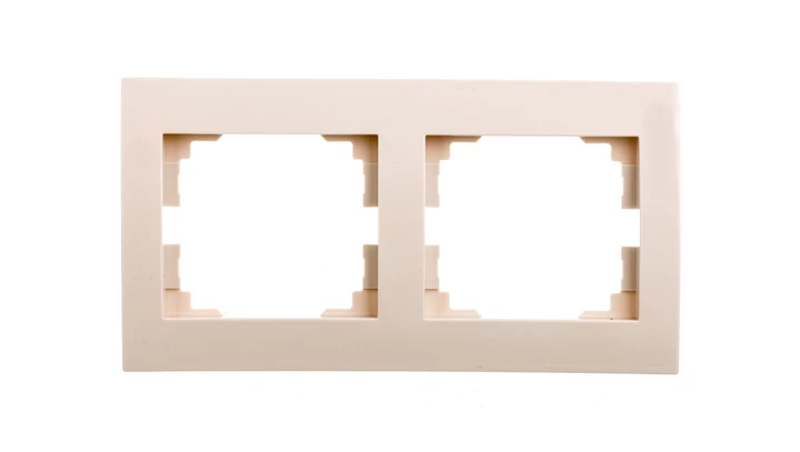 LOGI Ramka podwójna pozioma Kremowy 021470003 25177