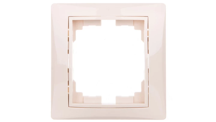 DOMO Ramka pojedyncza pozioma Kremowy 011460003 24821