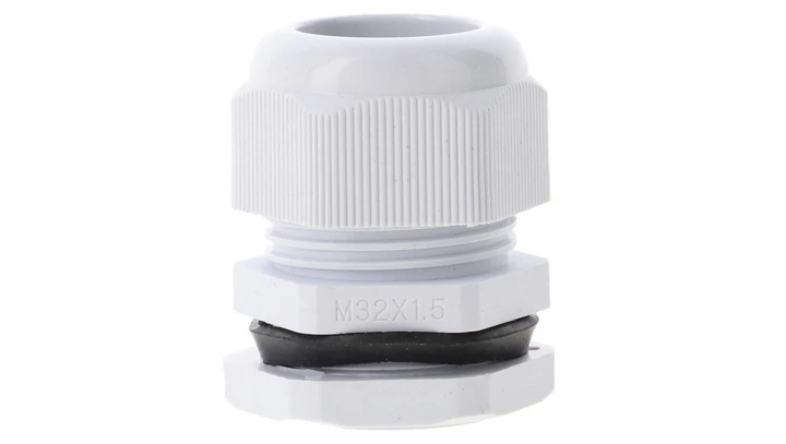 Dławnica kablowa fi 18-25mm M32 IP68 szara tworzywo 34.532