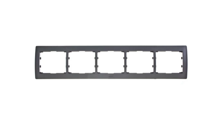 SISTENA LIFE Ramka pięciokrotna pozioma choco 771205