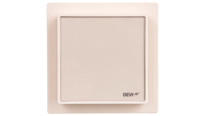 Termostat dotykowy DEVIreg Smart 240V 16A 5-45C IP21 kość słoniowa 140F1142