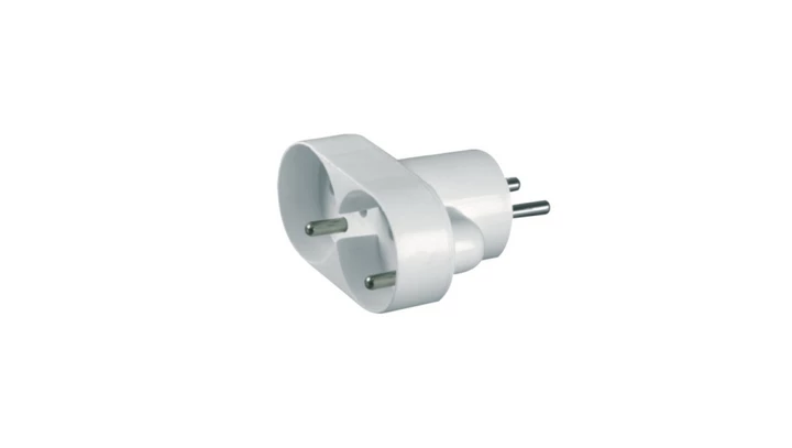 Rozgałeźnik wtyczkowy 2x2P+Z biały R-270