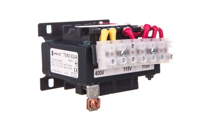 Transformator 1-fazowy 63VA 400/115V TMM 63VA 400/2x115