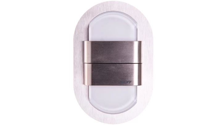 Oprawa przyschodowa DUO RUEDA LED Light 10 V DC 1,6 W IP 66 6500 K szlif Inox