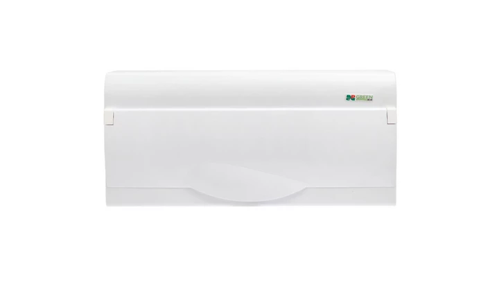 Rozdzielnica modułowa 1x20+2 natynkowa GREEN BOX RN 1/20+2 drzwi białe N+PE IP40 2355-00