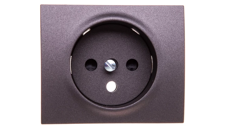 SISTENA LIFE Plakietka gniazda pojedynczego choco 771228