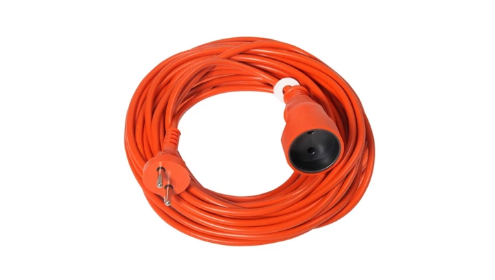 Przedłużacz ogrodowy 1-gniazdo b/u 10A 40m /OMY 2x1,5/ pomarańczowy PS-160