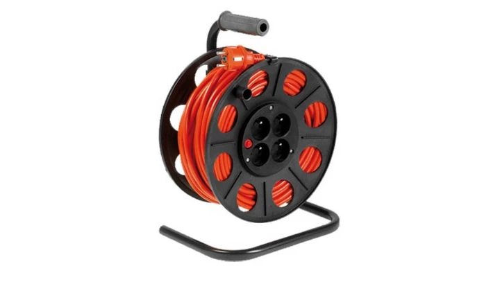 Przedłużacz bębnowy 20m H05VV-F 3x1 4xGS /+ termik/ pomarańczowy PS-B2 T