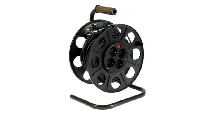 Przedłużacz bębnowy 25m H05RR-F 3x1 4xGS /+ termik/ PS-B2 T G