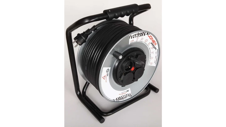 Przedłużacz bębnowy PROFI 50m H07RN-F 3x1,5 4xGS IP44 PS-BM G RN IP44