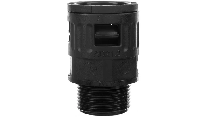 Dławnica do węża osłonowego PG16 IP68 SILVYN KLICK-GP PG 16 czarna 61800895