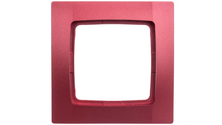 KARO Ramka pojedyncza perłowa czerwień R-1S/55
