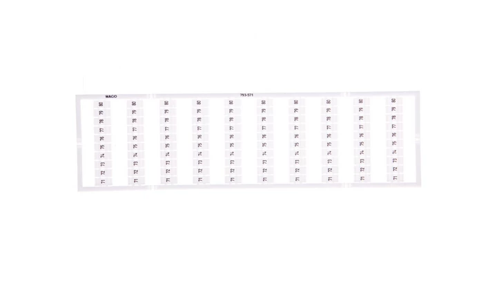 Oznaczniki WMB 10x 71-80 793-571 /5szt./