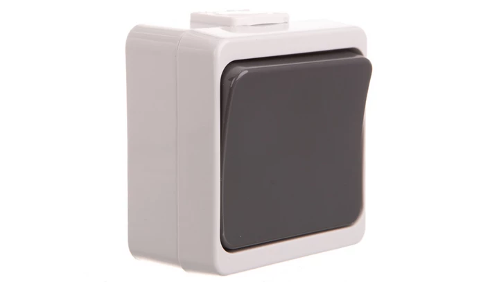 JANTAR-bis Łącznik krzyżowy n/t IP44 szary WNT-8J-b