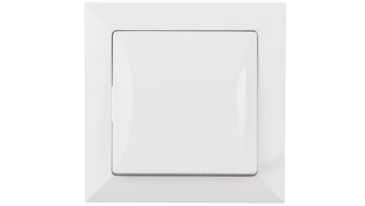 OPAL Łącznik pojedynczy z podświetleniem biały WP-1 Op/S