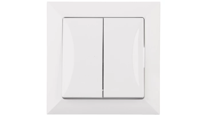 OPAL Łącznik świecznikowy z podświetleniem biały WP-2 Op/S