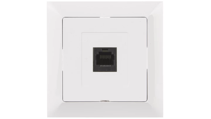 PREMIUM Gniazdo komputerowe RJ45 kat.5e krone LSA+ białe GTP - 12 Pr