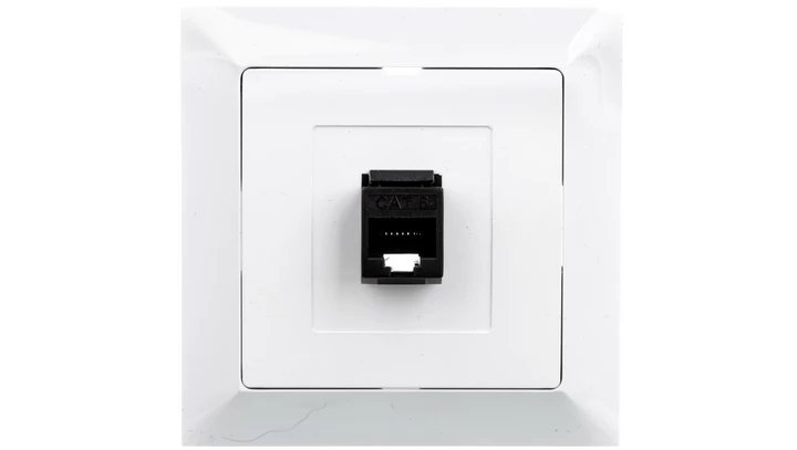 PREMIUM Gniazdo komputerowe RJ45 kat.6 krone LSA+ GTP - 12 Pr/6