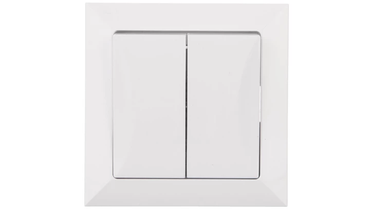 MAGIC Gniazdo antenowe RTV/SAT piaskowy metalic/chrom GAPS-M