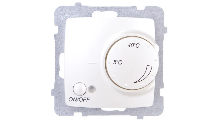 KARO Regulator temperatury /czujnik napowietrzny/ ecru perłowy RTP-1SN/m/42