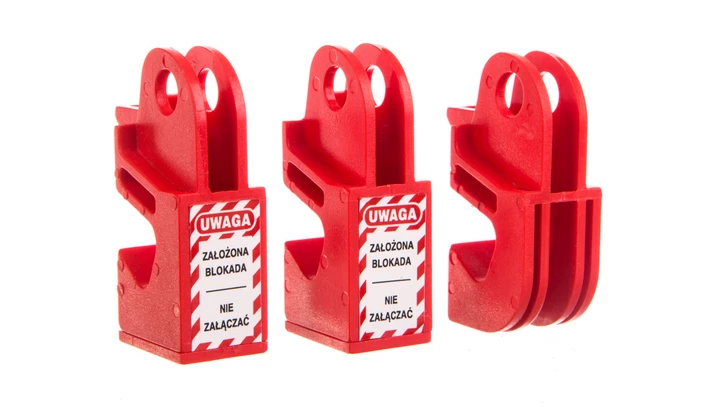 Uniwersalne zabezpieczenie wyłączników w kpl. 4szt. 57E
