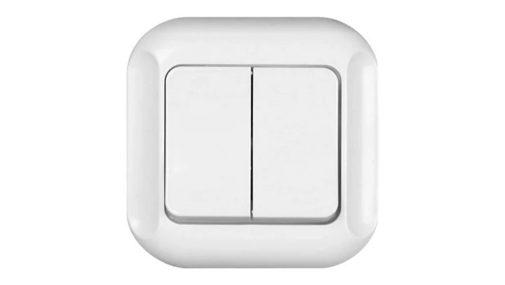 TOPAZ Łącznik świecznikowy biały WP-2T