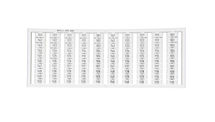 Ramka z oznacznikami 2x 101-150 209-608 /5szt./