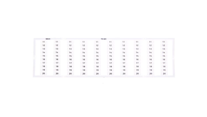 Oznaczniki WMB 10x 11-20 793-603 /5szt./