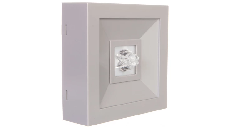 Oprawa awaryjna LOVATO N LED 3W 330lm (opt. koryt.) 1h jednozadaniowa szara LVNC/3W/C/1/SE/X/GR